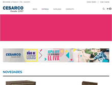 Tablet Screenshot of cesarco.com.uy